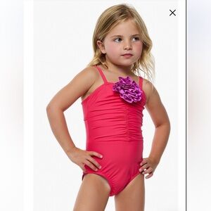 Beach Lingo Kids' Rose One-Piece Swimsuit